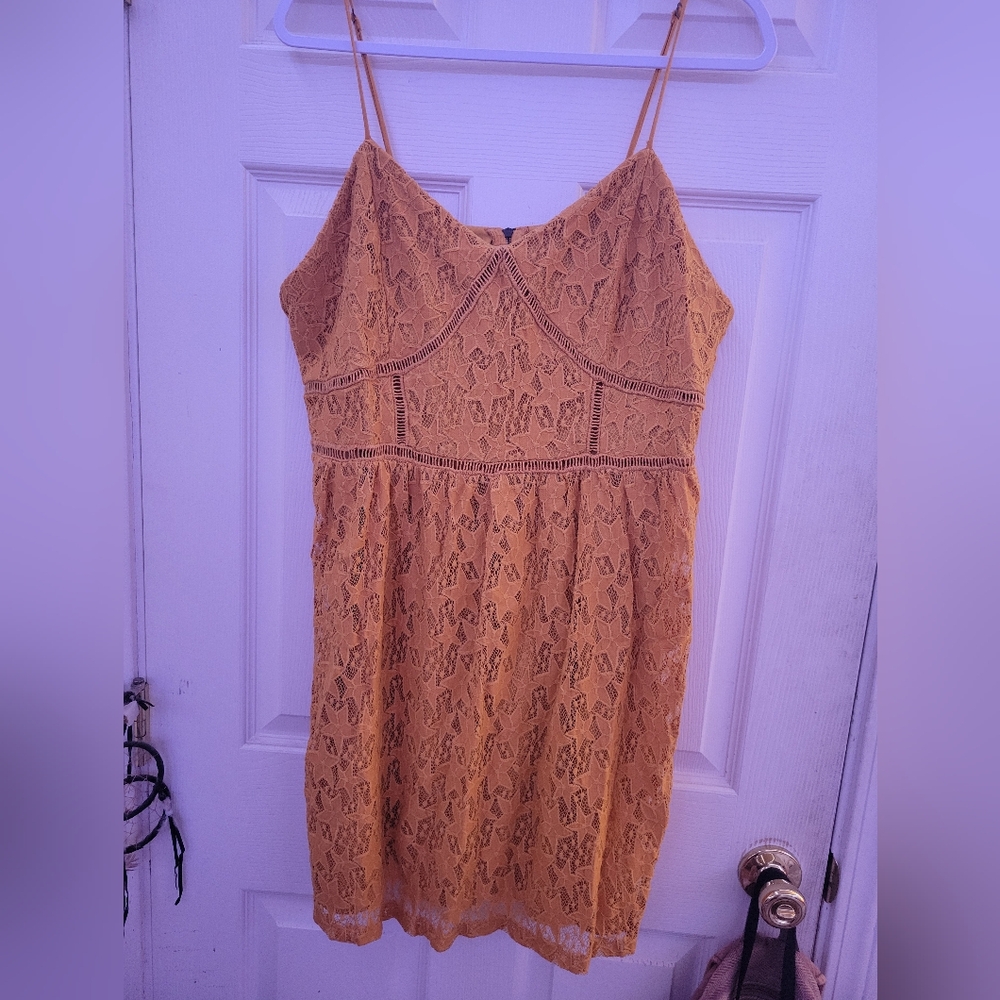 Lace Spaghetti Strap Dress